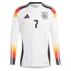 Tyskland Kai Havertz 7 Hjemme EM 2024 - Herre Langermet Fotballdrakt